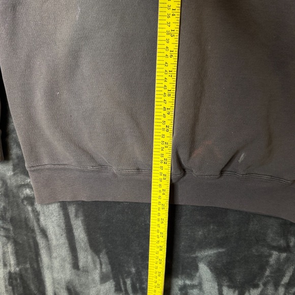 Vintage Champion Faded Long Sleeve Gray Pullover Size Large - Picture 4 of 7